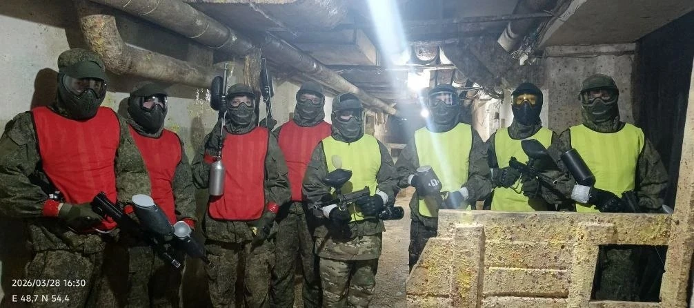 Пейнтбол.